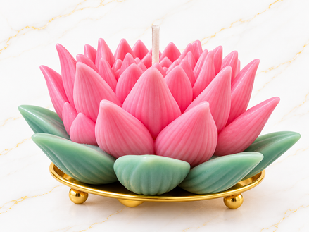 Lotus Bloom Candle